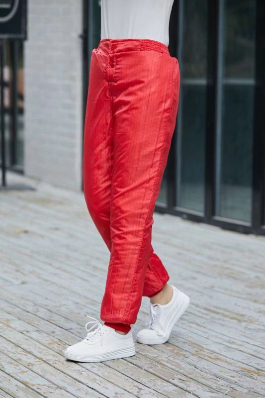 可拆卸活面防静电棉裤